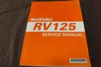 Suzuki RV125 Van Van 2003 motorcycle service manual, Ophalen of Verzenden, Suzuki