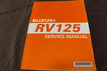 Suzuki RV125 Van Van 2003 motorcycle service manual beschikbaar voor biedingen