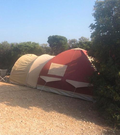 Zeer complete nette Karsten tent!, Caravans en Kamperen, Tenten, Zo goed als nieuw, Ophalen of Verzenden
