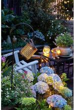 Lichtgevende Gieter / Tuin Decoratie Solar Lamp Zonlicht, Verzenden, Nieuw, Overige materialen