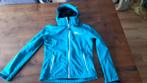 Softshell outdoor jas aquablauw mt 36 /S, Ophalen of Verzenden, Zo goed als nieuw, Maat 36 (S)
