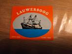 Lauwersoog sticker, Ophalen of Verzenden, Zo goed als nieuw
