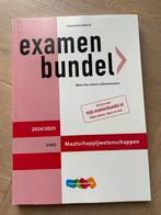 Examenbundel maatschappijwetenschappen VWO 2024-2025 NIEUW!, VWO, Ophalen of Verzenden, Maatschappijleer, Nieuw