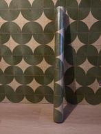 Elitis Behang Courbes - Groen Design, Huis en Inrichting, Stoffering | Behang, Ophalen, 10 tot 25 m², Groen