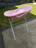 Babybadje op standaard, Kinderen en Baby's, Badjes en Verzorging, Zo goed als nieuw, Badje, Standaard, Ophalen