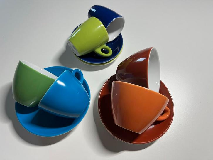 6 Waldküre Koffiekopjes Espresso/Cappuccino, Huis en Inrichting, Keuken | Servies, Gebruikt, Kop(pen) en/of Schotel(s), Overige stijlen