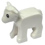 Lego Castle Dieren Schaap / Lam Wit Lamb with Black Eyes and, Ophalen of Verzenden, Nieuw, Losse stenen, Lego