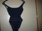 Donkerblauwe badpak, 38, Tweka, met witte strepen, Ophalen of Verzenden, Zo goed als nieuw, Blauw, Badpak