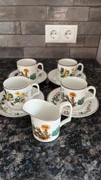 4 Botanica kop en schotels en 1 melkkannetje Villeroy Boch, Ophalen of Verzenden