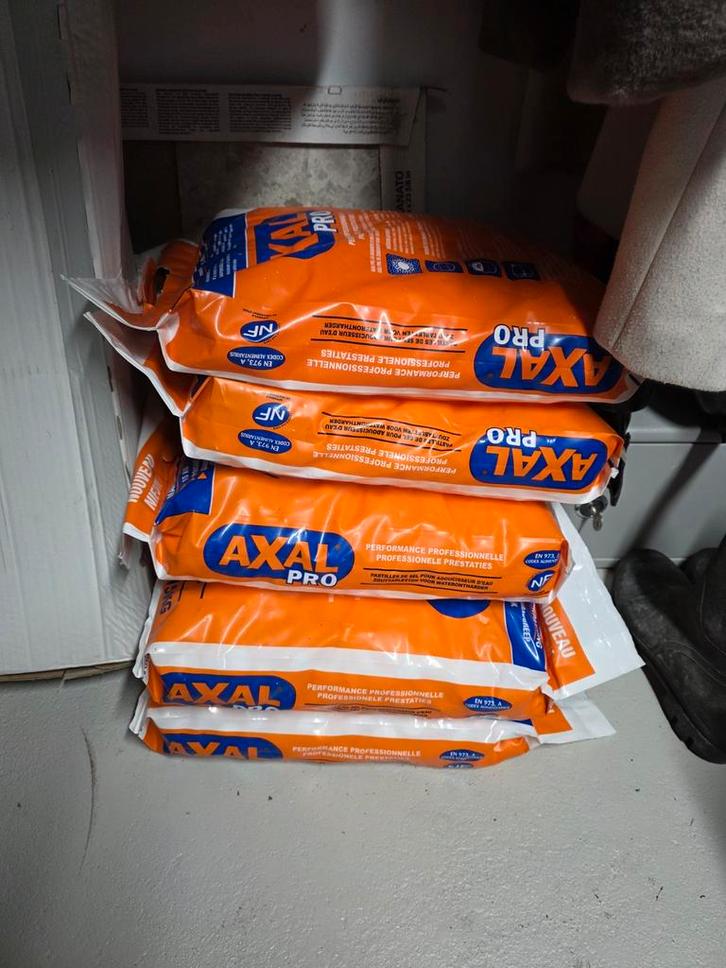 Axal Pro onthardingszout tabletten 15 kg per zak, Witgoed en Apparatuur, Waterontharders, Nieuw, Ophalen