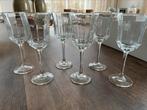 6 Luminarc Octime vintage wijnglazen, Antiek en Kunst, Antiek | Glas en Kristal, Ophalen of Verzenden
