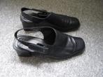 Burley schoenen open hiel maat 40,5 donkerblauw, Kleding | Dames, Schoenen, Pumps, Blauw, Ophalen of Verzenden, Zo goed als nieuw