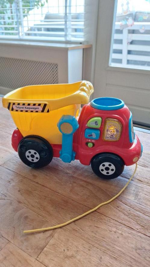 Vtech Telpret Kiepwagen, Kinderen en Baby's, Speelgoed | Vtech, Zo goed als nieuw, Ophalen of Verzenden