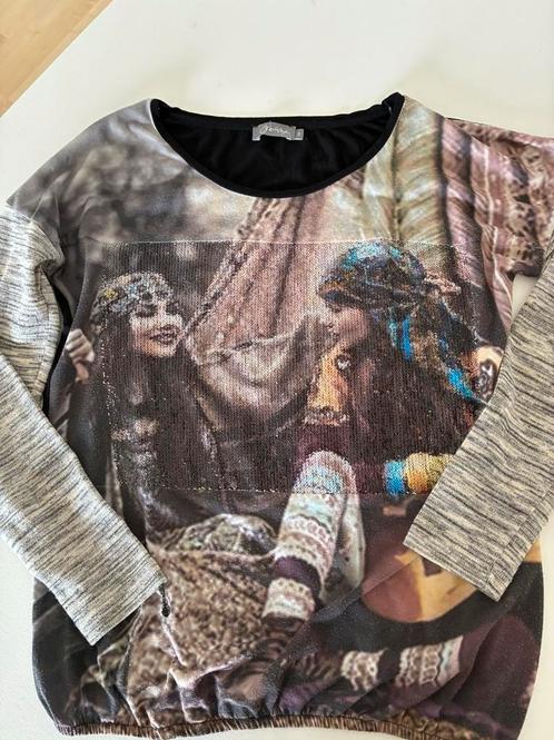 Leuk shirt van Geisha, S/M, in prima staat, Kleding | Dames, Tops, Zo goed als nieuw, Lange mouw, Ophalen of Verzenden