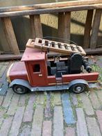 houten ladder/brandweer auto, Antiek en Kunst, Ophalen of Verzenden