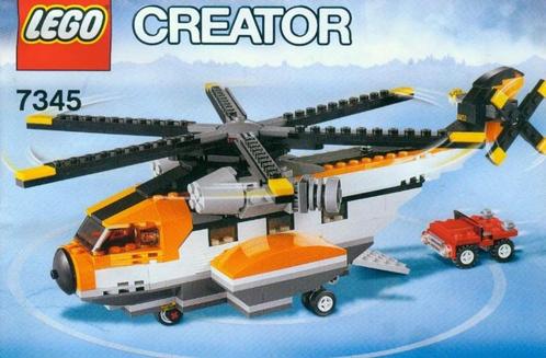 Lego 3 in 1  set 7345, Kinderen en Baby's, Speelgoed | Duplo en Lego, Zo goed als nieuw, Lego, Complete set, Ophalen of Verzenden