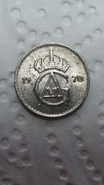 Zweedse 10 Ore Munt 1970, Postzegels en Munten, Penningen en Medailles, Ophalen of Verzenden, Brons, Buitenland