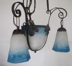 vintage pate de verre lamp luster Rethondes ACJ, Antiek en Kunst, Antiek | Lampen, Ophalen