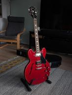 Epiphone ES-335 signature model cherry red gitaar met koffer, Muziek en Instrumenten, Snaarinstrumenten | Gitaren | Elektrisch