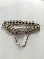 Prachtige antieke zilveren armband., Verzenden, Zilver, Armband