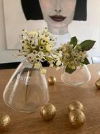 Dutz tumbling vaasjes clear nieuw, Overige kleuren, Nieuw, Ophalen of Verzenden, Glas