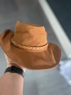 Leren cowboy hoed maat L, Ophalen of Verzenden, Zo goed als nieuw