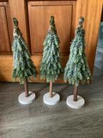 4 bomen voor kerstdorp, Diversen, Kerst, Ophalen of Verzenden, Zo goed als nieuw