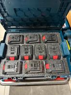 10x Bosch Procore 18V 4Ah Accu in L-boxx, Ophalen of Verzenden, Zo goed als nieuw, Oplaadbaar
