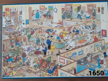 Jan van Haasteren Puzzels - 950, 1000 stuks beschikbaar voor biedingen