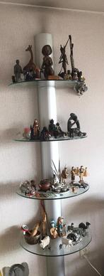 Open wandvitrine met verlichting, Huis en Inrichting, Woonaccessoires | Overige, Ophalen, Zo goed als nieuw