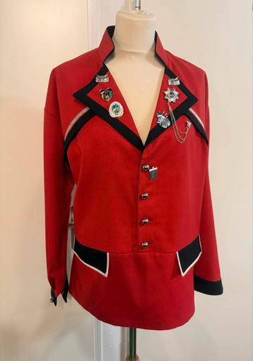 Fanfare,uniform blouson model  met medailles maat XL beschikbaar voor biedingen