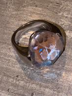 Swarovski helios ring maat 52 lichtroze steen, Sieraden, Tassen en Uiterlijk, Ringen, Gebruikt, 17 tot 18, Ophalen of Verzenden