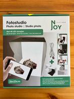 Fotostudio box met LED-verlichting – Nieuw (26x23 cm), Audio, Tv en Foto, Fotografie | Fotostudio en Toebehoren, Ophalen of Verzenden