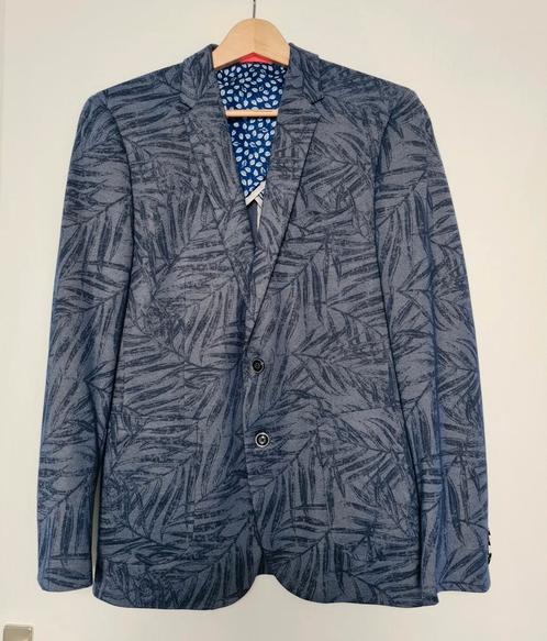 Nieuw hip blauw Enzo Belardi colbert maat 48., Kleding | Heren, Kostuums en Colberts, Nieuw, Maat 48/50 (M), Blauw, Ophalen of Verzenden