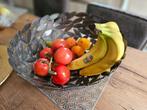 Handgemaakte bronzen metalen fruitschaal €25 ,vast, Overige materialen, Schaal, Verzenden, Rond