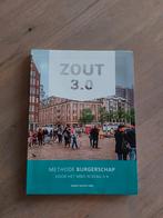 ZOUT 3.0 burgerschap, Boeken, Schoolboeken, Overige niveaus, Ophalen of Verzenden, Zo goed als nieuw, Drs. K. Van der Laan MEd