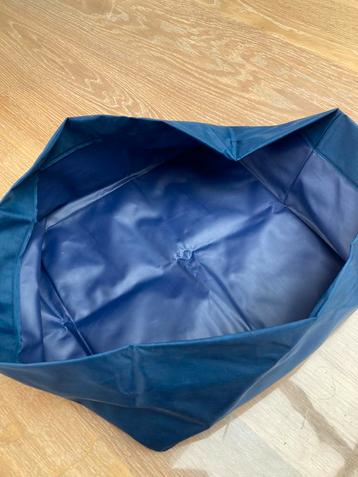 Waterbak tas in hoes opblaasbaar 28x28 cm