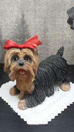 Schattig BEELDJE ~ Yorkshire TERRIER Mini ~ 20x17,5 cm., Ophalen of Verzenden, Gebruikt, Dier