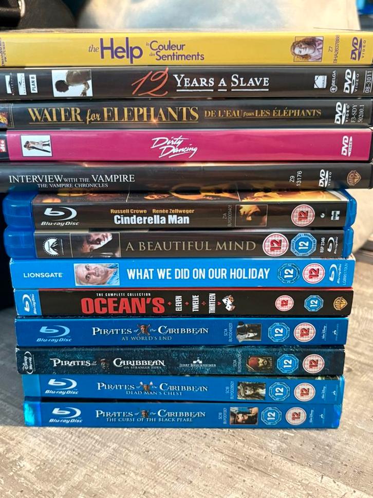 Set van 8 blurays en 4 dvd’s, Cd's en Dvd's, Dvd's | Tv en Series, Zo goed als nieuw, Actie en Avontuur, Vanaf 12 jaar, Ophalen of Verzenden