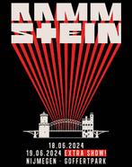 2 Rammstein kaartjes 19 juni Goffertpark in Nijmegen, Juni, Twee personen, Hard Rock of Metal