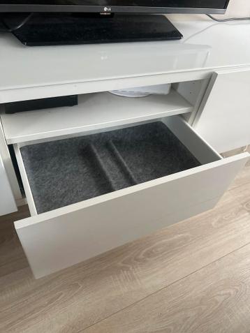 IKEA Besta TV Meubel - Wit - afbeelding 3