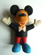 Mickey Mouse made in Spain soort foam rubber 22 cm, Mickey Mouse, Gebruikt, Ophalen of Verzenden, Beeldje of Figuurtje