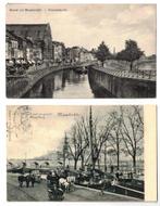 Twee ansichtkaarten Maastricht uit 1914 en 1905, Ophalen of Verzenden, Voor 1920, Gelopen, Limburg