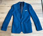 Donkerblauw pak WE slim fit - Luxury wool blend, Ophalen of Verzenden, Zo goed als nieuw, Maat 48/50 (M), Blauw