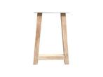 Tafelpoot | Massief eiken | Bartafelpoten | Eettafel poten, Tafelpoot, 50 tot 100 cm, Eikenhout, Nieuw