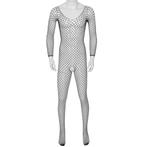 Heren zwarte fishnet body / bodysuit sissy lingerie pakje, Kleding | Heren, Ondergoed, Verzenden, Zwart, Nachtkleding