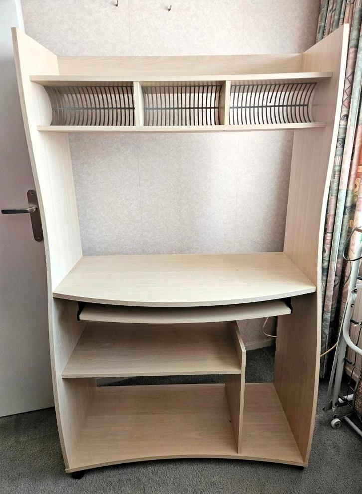 Computermeubel, Huis en Inrichting, Kasten | Computermeubels, Zo goed als nieuw, 120 tot 170 cm, 70 tot 120 cm, 40 tot 80 cm, Overige houtsoorten