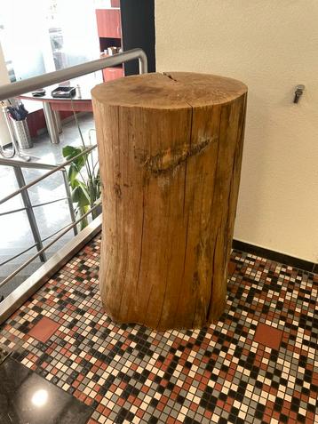 Houten Boomstam Tafel Zuil - 120/50 beschikbaar voor biedingen