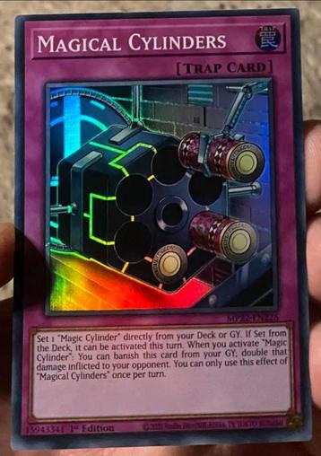 Yu-Gi-Oh! Magical Cylinders MP22 1st Edition ! beschikbaar voor biedingen