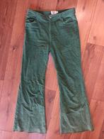 Groene ribbroek ribstof broek princess polly maat 40 groen, Maat 38/40 (M), Ophalen of Verzenden, Lang, Gedragen